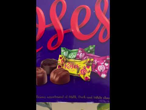Cadbury Roses Chocolates #christmastreats #cadbury #chocolates #shorts