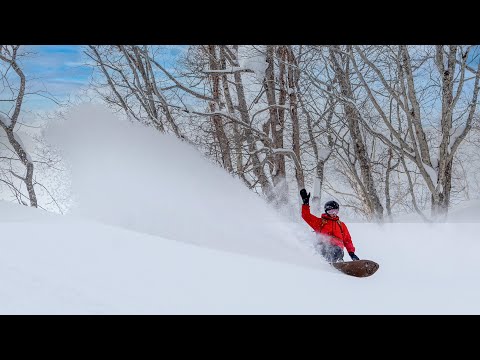 Backcountry Snowboarding in Niseko Japan!
