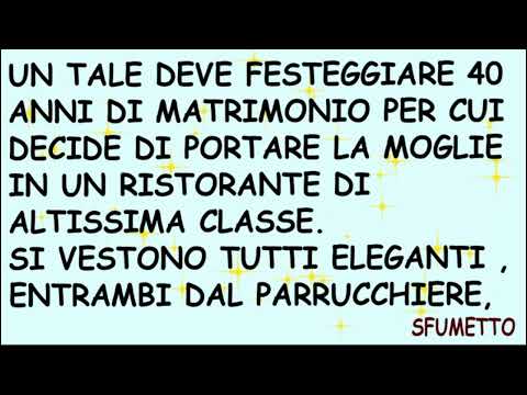 barzelletta troppo divertente dei festeggiamenti per i 40 anni matrimonio
