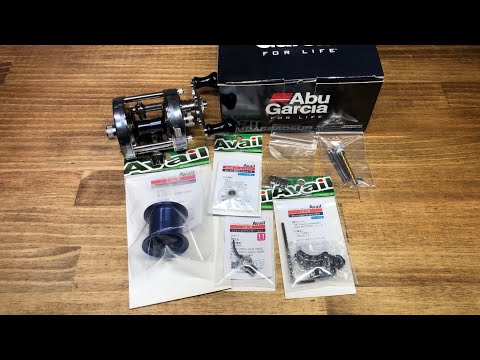 新品のアンバサダー5500C ベイトフィネス カスタムパーツ組み込み スプール回転チェック ABU Ambassadeur 5500C   AbuGarcia