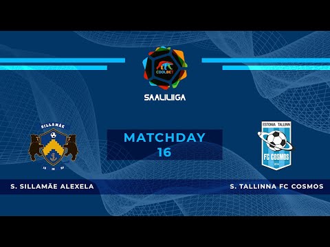 Sillamäe Alexela - Tallinna FC Cosmos. Coolbet Saaliliiga. MD 16. Live stream