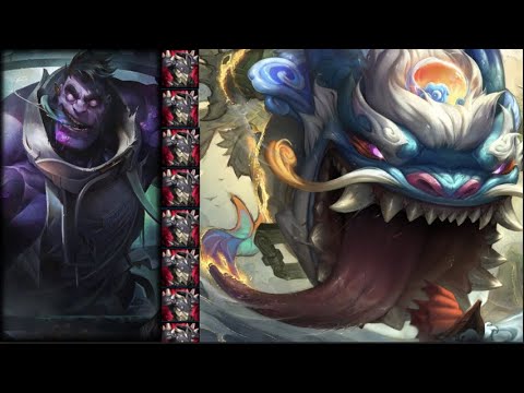 NEW SHAN HAI TAHM KENCH SKIN VS DR.MUNDO RANKED GAME • LEAGUE OF LEGENDS GAMEPLAY