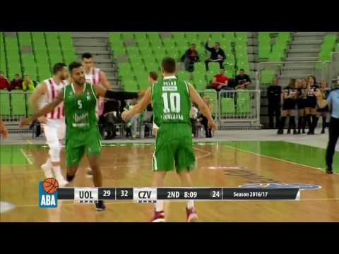 ABA Liga 2016/17 highlights, Round 11: Olimpija Ljubljana - Crvena zvezda mts  (28.11.2016)