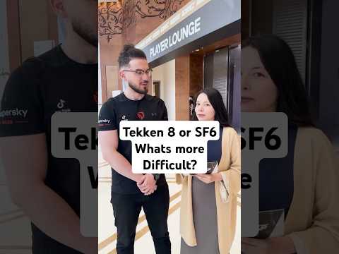 Which game is harder: Tekken 8 or SF6 #fgc #gaming