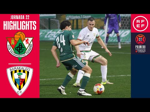 Resumen #PrimeraFederación | CP Cacereño 0-0 Barakaldo CF | Jornada 22 | Temporada 2025/26