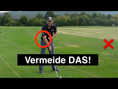 Golf: So vermeidest du diesen Fehler mit dem rechten Arm beim Golfschwung!