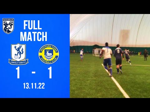 FULL MATCH - Enfield Town DFC v Hertford Town Inclusive 1-1 Hertfordshire League