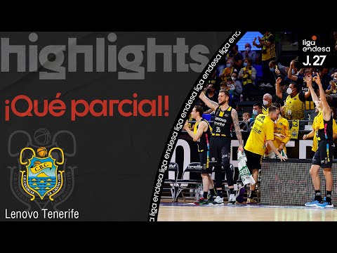 El parcial de Lenovo Tenerife para ganar a Real Madrid