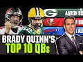 BRADY QUINN RANKS HIS TOP 10 QUARTERBACKS ENTERING THE 2022-23 NFL SEASON | CBS Sports HQ