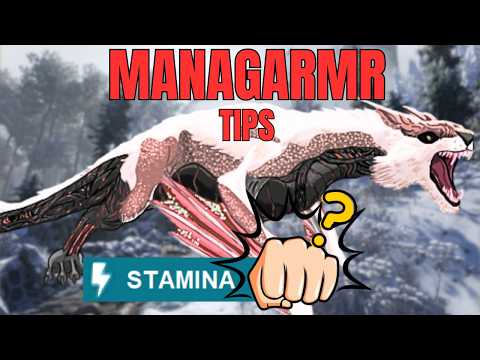 ARK: Survival Ascended - How to Use the Managarmr Like a Pro!