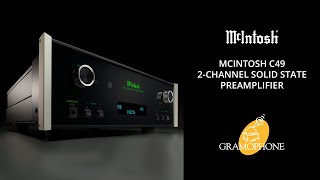 Video thumbnail for McIntosh C49 Preamp Review by Gramophone