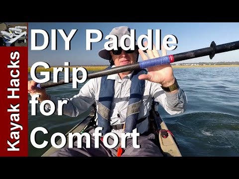 DIY Kayak, SUP or Canoe Paddle Grips Review - Prevent Paddle Blisters!