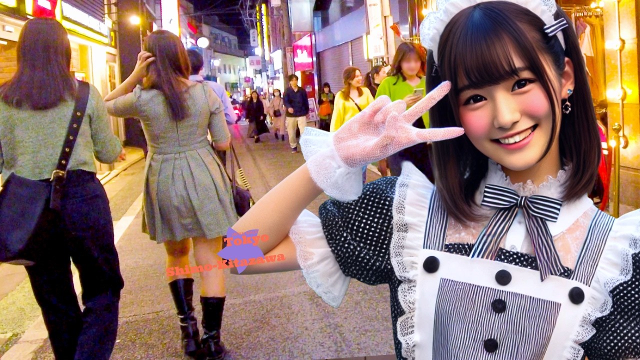 Tokyo Shimokitazawa 🐶 Night Walk 💖 4K Nonstop 1 Hour