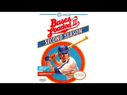 NES - Bases Loaded II: Second Season 'Title & Demo'