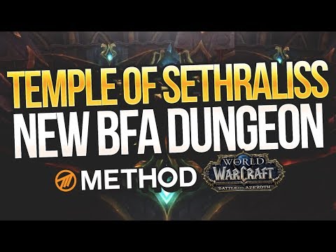 BFA Alpha: Temple of Sethraliss NEW DUNGEON PLAYTHROUGH FIRST LOOK! - Method