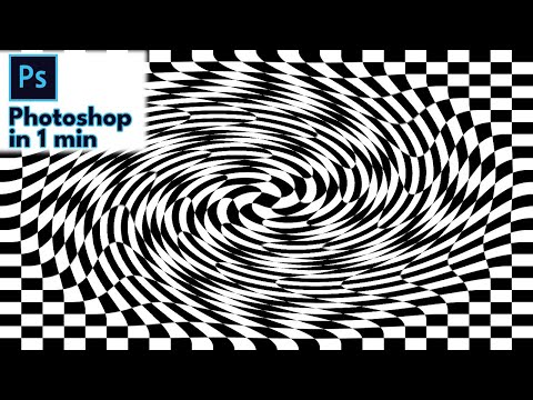 Create Checkerboard Pattern in Photoshop 1 Minute