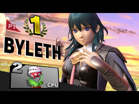 Byleth Winning Animations Super Smash Bros Ultimate (Fire Emblem: Three Houses) Victory Screen