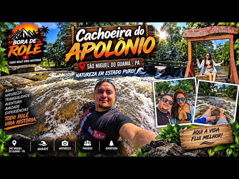 🌊 Cachoeira do Apolônio | Um Paraíso em São Miguel do Guamá - PA 🌿