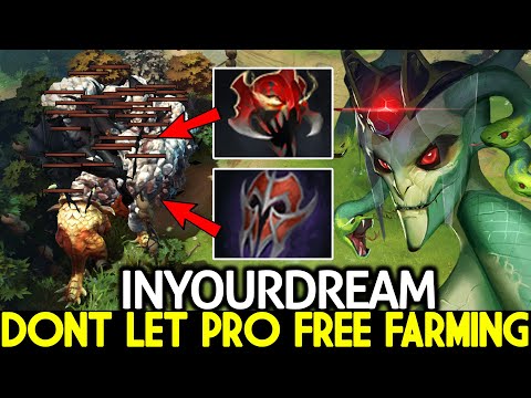 INYOURDREAM [Medusa] Dont Let Pro Free Farming 100% Unstoppable Dota 2