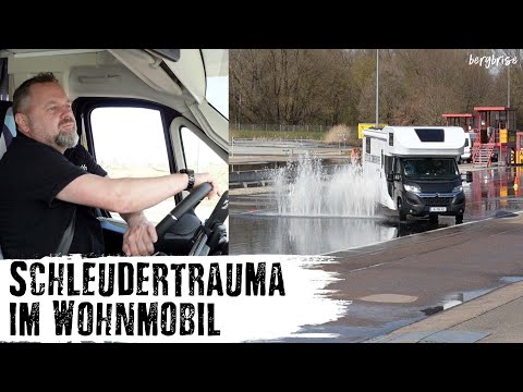 VORSICHT CRASH: Was ALLE falsch machen im Wohnmobil - Fahrsicherheitstraining ADAC