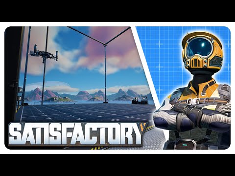 I Used MODULAR BLUEPRINTS To Build a Massive Steel Factory! -  Satisfactory