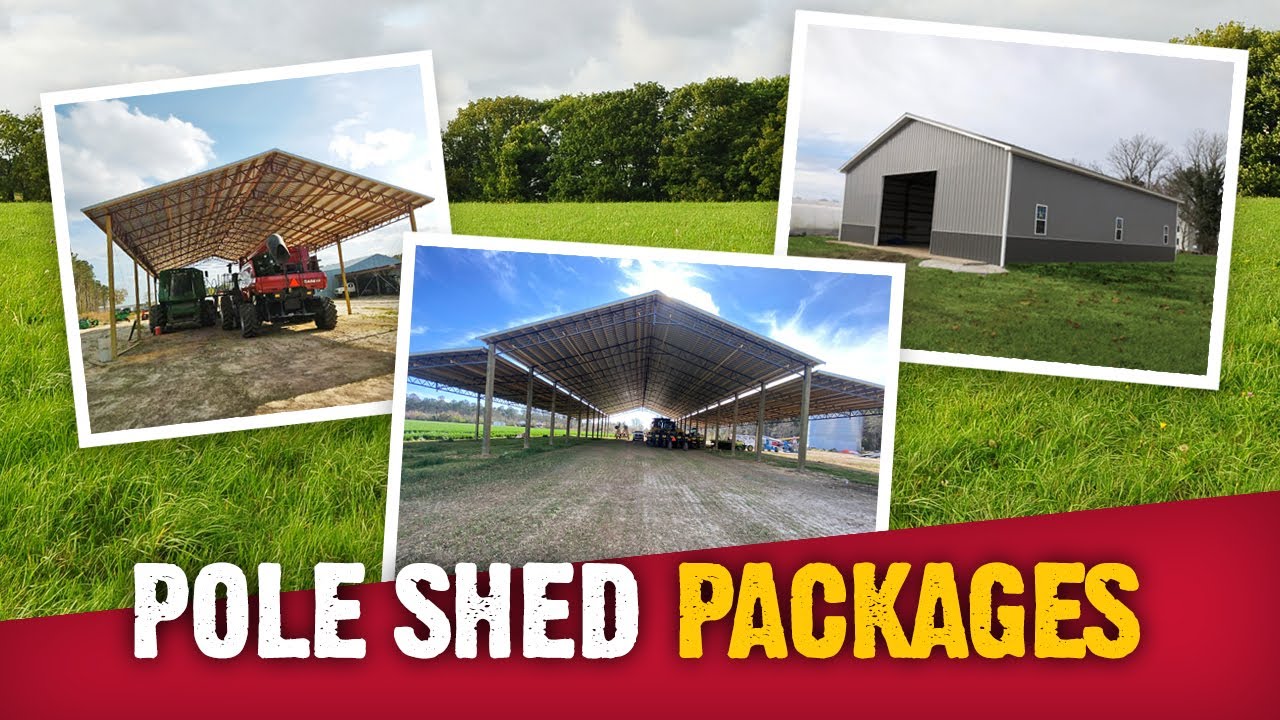 Pole Shed Building Packages from Builder's Discount Center