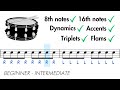 10 Minute Snare Drum Warm Up
