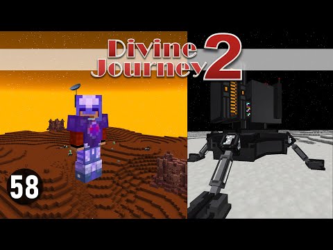 Divine Journey 2: Ep58 - Traversing the Solar System! - Modded Minecraft