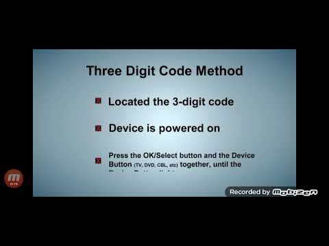 Programming Midcontinent Remote
