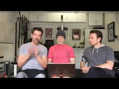 Ewan McGregor, Tony Horton and Scotty Fifer on Facebook Live