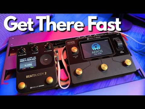 Building Tracks from Scratch Using Singular Sound's Aeros Looper + BeatBuddy 2 Drum Pedal.