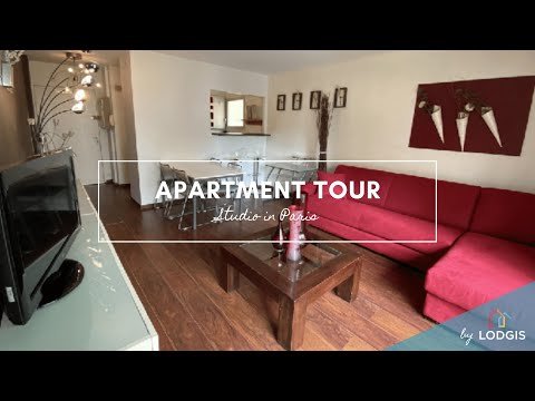 Apartment Tour // Furnished  28m2 in Paris – Ref : 1205659