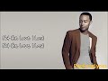 John Legend - Love in the Future (Intro) (Lyrics)