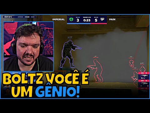 GAULES IMPRESSIONADO COM BOLTZ GANHANDO ROUND SEM PRECISAR DAR UM TIRO🔥