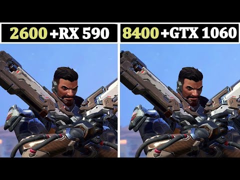 R5 2600 +RX 590 vs I5 8400 +GTX 1060 | Tested 13 Games |