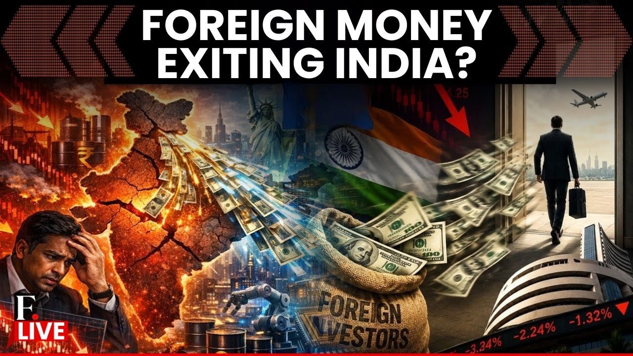 Why Foreign Investors Are Pulling Money Out of India? Explained Here | LIVE