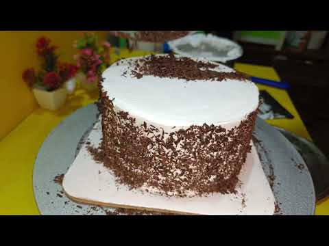 Bakery design black forest cake ll New design Black forest cake ll 1/2 kg black forest cake ll