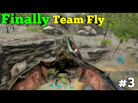 Finally Tamed My First Flying Dino! 🦖 | ARK Mobile Pteranodon #3