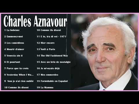 Charles Aznavour Les Meilleures Chansons – Charles Aznavour Best Of Album 2023
