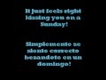 Sunday (Domingo) - Bebo Norman (Subtitulado)