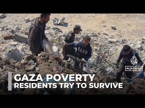 Gaza rubble economy: Residents sort through debris for materials to sell