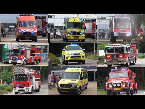 Open Dag Brandweer Zeist 2023 - Veel Hulpdiensten met 'spoed' bij de Open Dag van Brandweer Zeist!