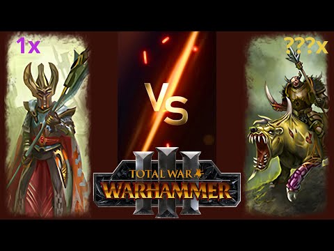 How Many Rot Knights Are Needed to Beat 1 Phoenix Guard if They Go 1 by 1 in Total War: Warhammer 3?