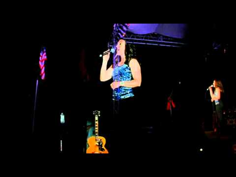 Shawna Russell Sings National Anthem @ Summer OilPatch Festival