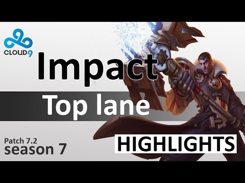 C9 Impact : Jayce vs Nautilus | Highlights | Top lane | NA LOL | Patch 7.2 | Season7