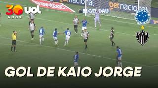 CRUZEIRO X ATLÉTICO-MG: KAIO JORGE ABRE O PLACAR PARA A RAPOSA NA FINAL DO CAMPEONATO MINEIRO