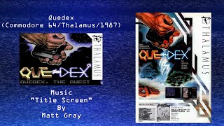 Wired for Sound Mix#112 (Quedex/Commodore 64/Matt Gray/OST)