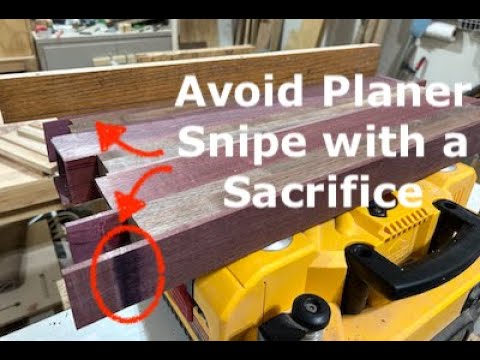 Avoid Planer Snipe with a Sacrifice