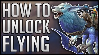 How to Unlock FLYING In Patch 9.1 - Fastest It’s Ever Been!