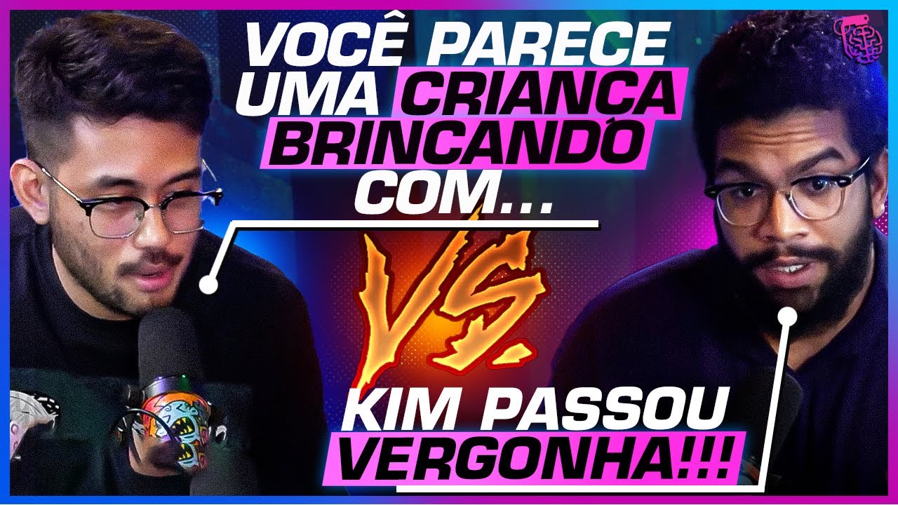 O CLIMA ESQUENTA no DEBATE! JONES MANOEL X KIM KATAGUIRI